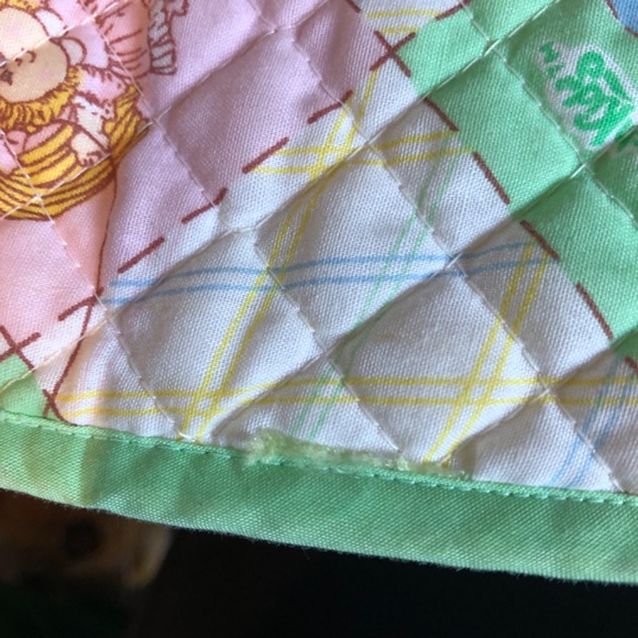 Vintage Cabbage Patch sleeping Bag 1980s doll size bedding blanket - Picture 12 of 12
